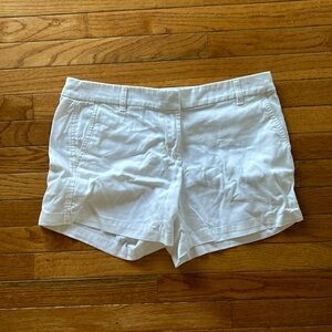 J.Crew White 5” Shorts